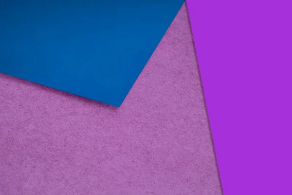 Plain Textured Pastel Blauw Paars Roze Papier Willekeurig Leggen Achtige — Stockfoto