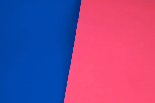 Dark vs light abstract Background with plain subtle smooth de saturated blue pink colours parted into two