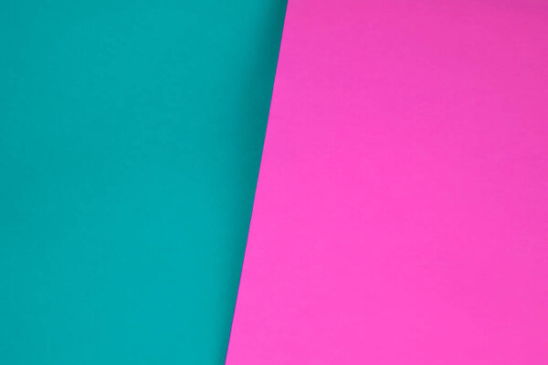 Dark vs light abstract Background with plain subtle smooth de saturated blue pink colours parted into two