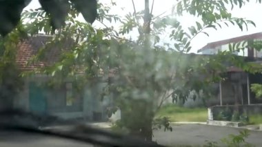 Endonezya 'da trafik ışıklarında durduğunuzda atmosfer