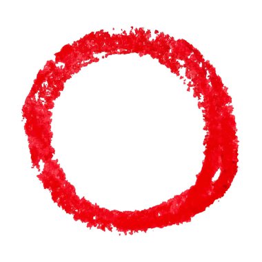 Beyaz arkaplanda izole edilmiş boya kalemi deseni lekesi