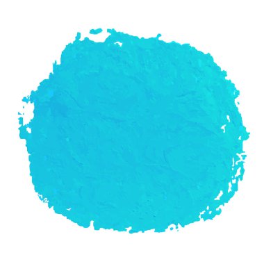 Beyaz arkaplanda izole edilmiş boya kalemi deseni lekesi