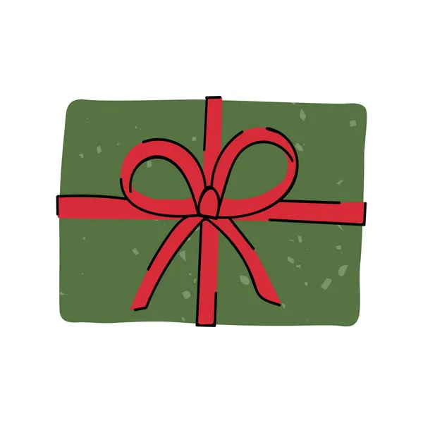 Illustration boîte cadeau — Image vectorielle