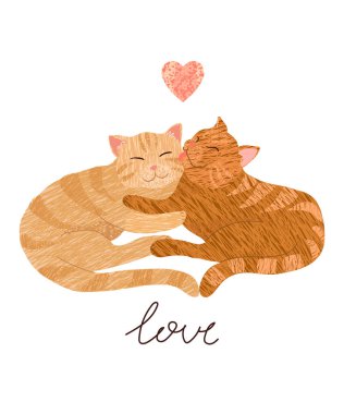 Sevgililer Günü tebrik kartı.