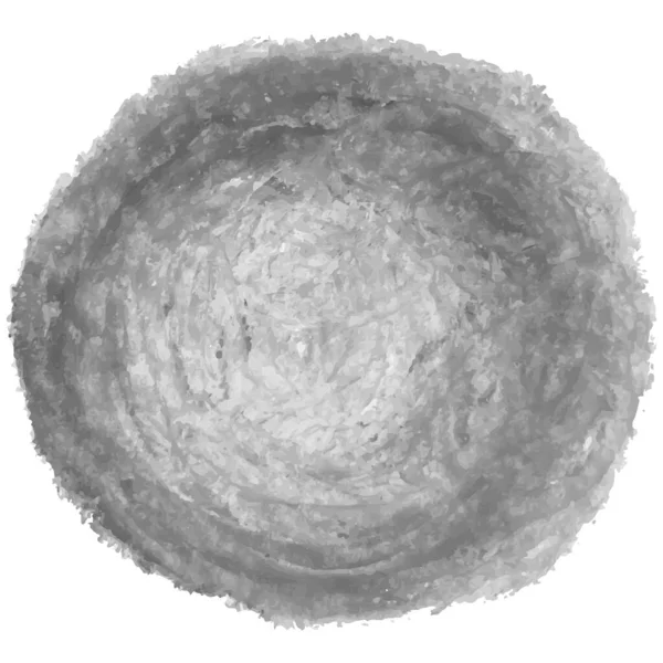 Crayon gribouillis texture tache isolée sur fond blanc — Image vectorielle