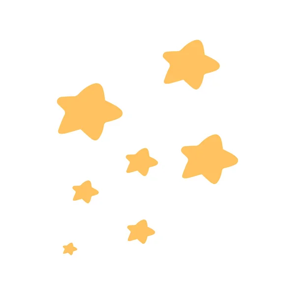 Estrelas ilustração abstrata — Vetor de Stock