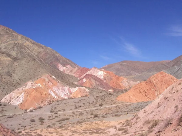 Montanhas Coloridas Purmamarca Argentina — Fotografia de Stock