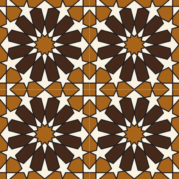 Naadloos Patroon Met Abstracte Geometrische Vormen Illustratie — Stockfoto