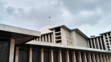 Modern bir mimari inşa etmek. şehir manzarası.