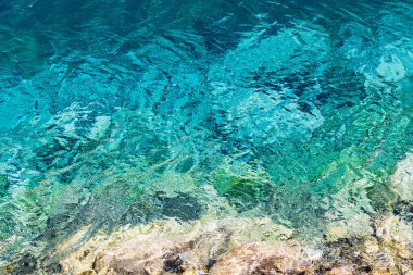 Haft Kul, Sughd Eyaleti, Tacikistan. Nezhegon, Haft Kul ve Yedi Gölün sularındaki soyut desenler..