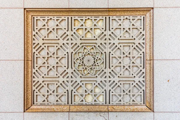 Dushanbe Tacikistan Dushanbe Deki Navruz Sarayı Nda Dekoratif Panel — Stok fotoğraf