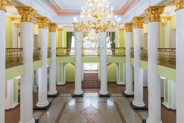 Khujand Sughd Province Tajikistan August 2021 Interior Arbob Cultural Palace — Stock Photo, Image