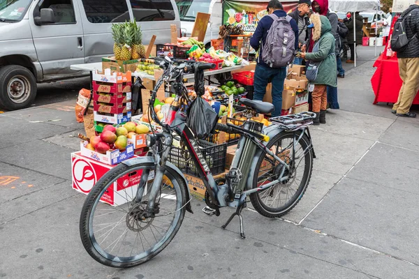 Bronx Nueva York Nueva York Noviembre 2021 Spray Pintado Ebike — Foto de Stock