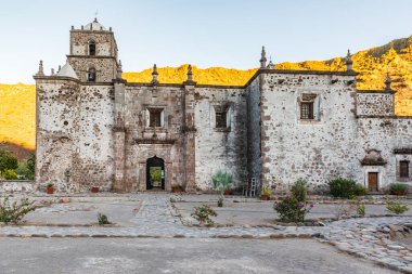 San Javier, Loreto, Baja California Sur, Meksika. San Javier 'deki San Francisco Misyonu.