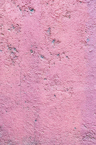 Loreto Baja California Sur Mexico Detail Van Een Roze Stucmuur — Stockfoto