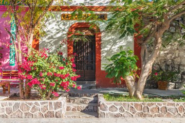 San Ignacio, Mulege, Baja California Sur, Meksika. 16 Kasım 2021. San Ignacio kasabasında küçük bir dükkan..