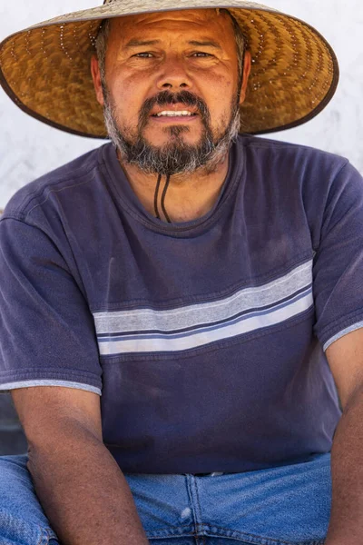 Guerro Negro Mulege Baja California Sur Mexiko Listopadu2021 Rybář Západním — Stock fotografie