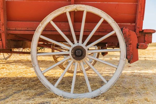 Usa Washington State Whitman County Palouse Farm Wagons Used Harvest — Foto Stock