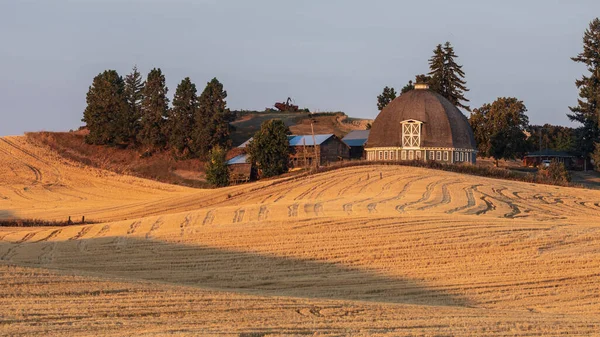 Usa Washington State Whitman County Palouse Pullman September 2021 Barn — Stock fotografie