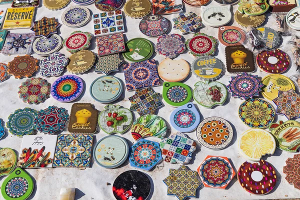 Luxor Egypt February 2022 Ceramic Souvenirs Market Luxor — Stock Photo, Image