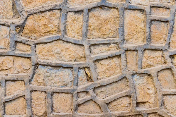 Фаюм Єгипет Фрагмент Кам Яної Стіни Селі Файюм — стокове фото