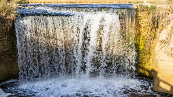 Oasi Faiyum Egitto Cascata Torrente Presso Oasi Faiyum — Foto Stock