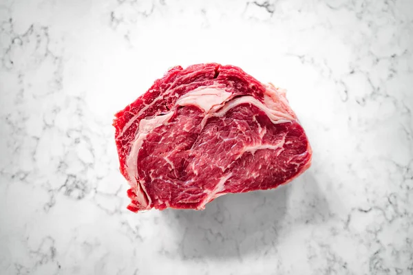 Mermer Tezgahta Pirzola Bifteği Yakın Plan Telifsiz Stok Imajlar
