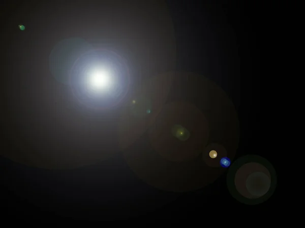 105Mm Prime Lens Flare Overlay Use Photos High Res Simply — Stock Photo, Image