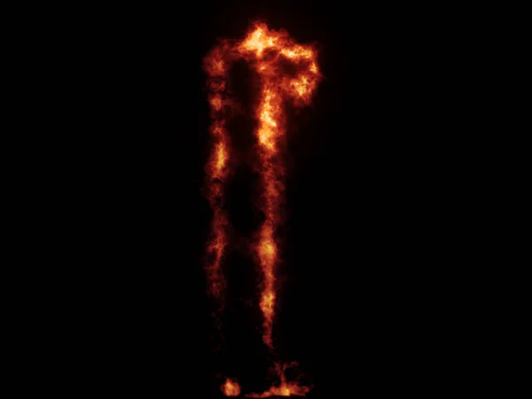 Висока Ліва Кронштейн Вогні — стокове фото