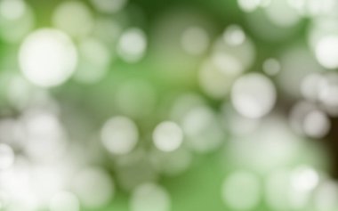Doğa yeşil bokeh yumuşak ışık soyut arkaplan, Vektör 10 illüstrasyon bokeh parçacığı, arkaplan dekorasyonu