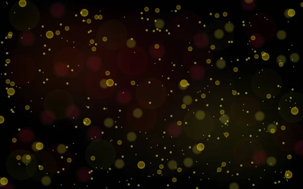 Gelbe Und Goldene Bokeh Weiches Licht Abstrakten Hintergrund Vector Eps — Stockvektor