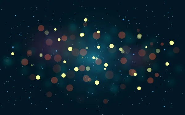 Galaxy Luxusní Bokeh Měkké Světlo Abstraktní Pozadí Vector Eps Ilustrace — Stockový vektor