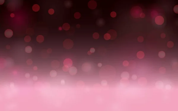 San Valentín Aguas Termales Rosa Rojo Bokeh Luz Suave Fondo — Vector de stock