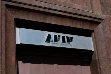 Buenos Aires, Arjantin. Eylül 04, 2022. Federal Kamu Gelirleri İdaresi İşareti (İdari Federal de Ingresos Publicos) genellikle AFIP Arjantin 'in gelir servisidir.