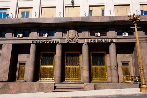 Buenos Aires Argentina Septiembre 2022 Edificio Del Ministerio Economía Ministerio — Foto de Stock