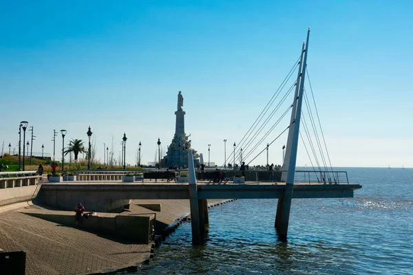 Buenos Aires Arjantin Temmuz 2021 Costanera Bulvarı Gezinti Güvertesi Plata — Stok fotoğraf