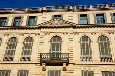 Barselona, İspanya. 9 Şubat 2019. Robert Sarayı Manzarası (Palacio Robert)