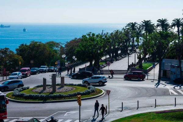 Tarragona Spanien Februar 2019 Blick Auf Tarragona Stadt Und Mittelmeer — Stockfoto