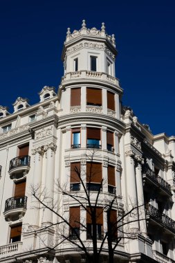 Eski bina cephesi. Bilbao, İspanya