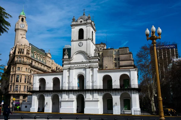 Buenos Aires Argentina Augusti 2019 Buenos Aires Cabildo Offentlig Byggnad — Stockfoto