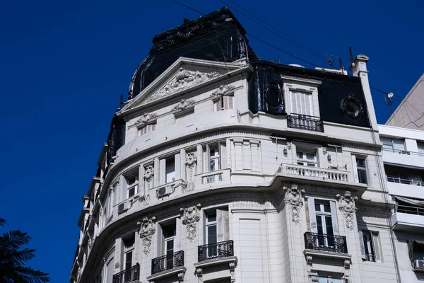 Fachada Edifício Antigo Frente Lavalle Square Plaza Lavalle Tribunales Buenos — Fotografia de Stock