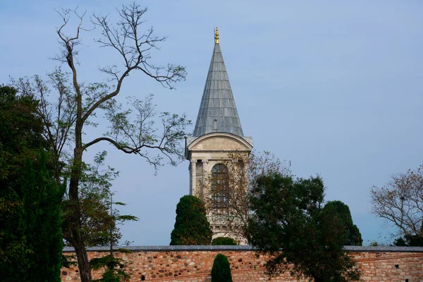 Istanbul Türkei November 2019 Ein Turm Topkapi Palast — Stockfoto