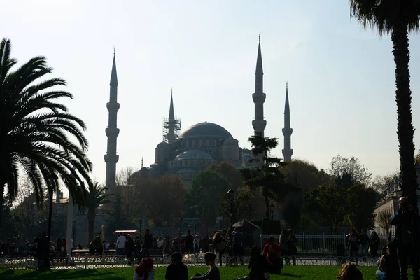 Istanbul Turkiet November 2019 Sultan Ahmed Moskén Sultan Ahmet Camii — Stockfoto