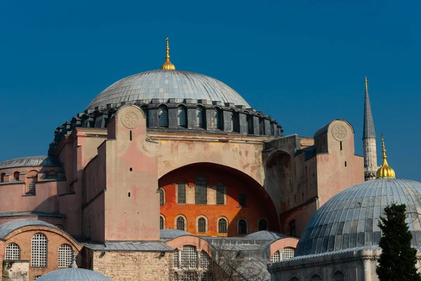 Istambul Turquia Novembro 2019 Santa Sofia Igreja Santa Sabedoria Ayasofya — Fotografia de Stock