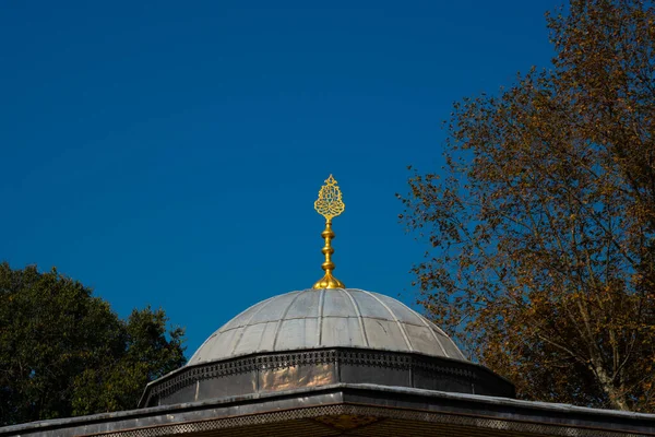 Estambul Turquía Noviembre 2019 Cúpula Santa Sofía Iglesia Santa Sabiduría — Foto de Stock