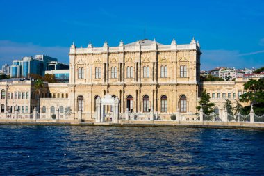 İstanbul, Türkiye. 21 Kasım 2019. Beşiktaş 'ta yer alan Dolmabahce Sarayı Osmanlı İmparatorluğu' nun ana yönetim merkeziydi.