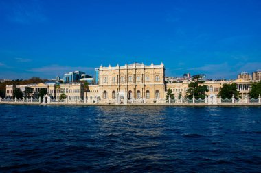 İstanbul, Türkiye. 21 Kasım 2019. Beşiktaş 'ta yer alan Dolmabahce Sarayı Osmanlı İmparatorluğu' nun ana yönetim merkeziydi.