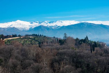 Sierra Nevada Dağı. Granada, İspanya