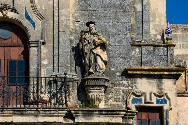 Церква Святої Марії Вознесіння Iglesia Santa Maria Asuncion Arcos Frontera — стокове фото