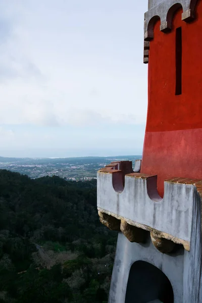 Sintra Portugal Janvier 2018 Vue Palais Pena Palacio Nacional Pena — Photo